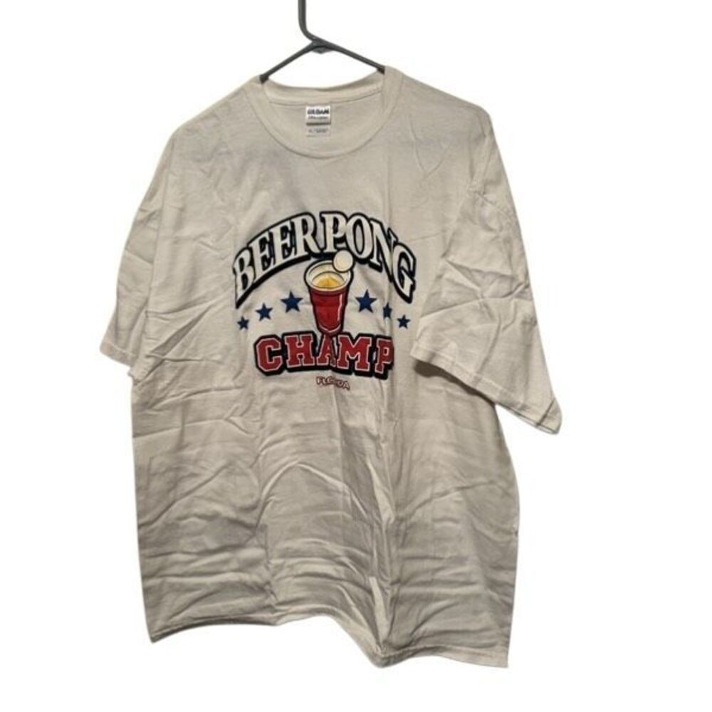 Beer Pong Champ Florida Men’s Size 2XL T-Shirt